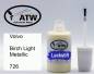 Preview: Volvo, Birch Light Metallic, 726: 20ml Lackstift, von ATW Autoteile West.